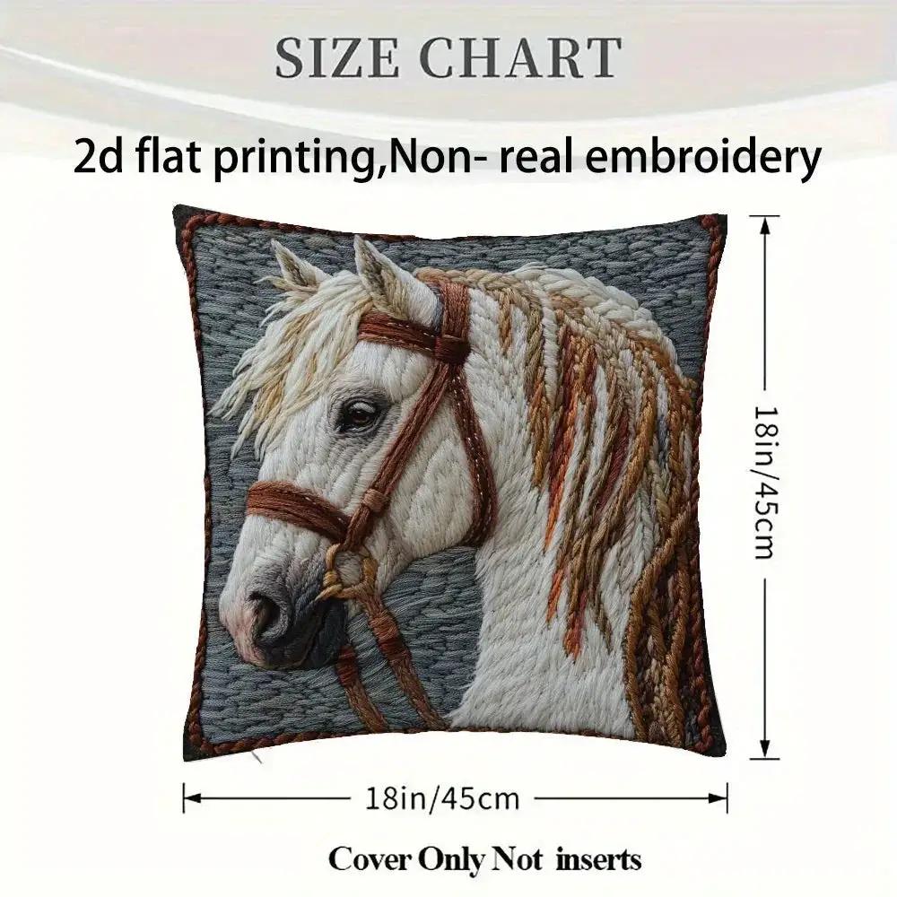 Pillowcase - Plush White 45x45cm by House Of Avana