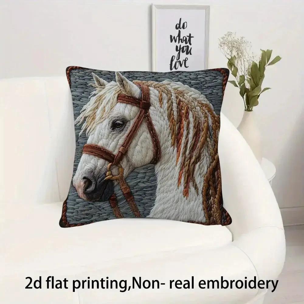 Pillowcase - Plush White 45x45cm by House Of Avana