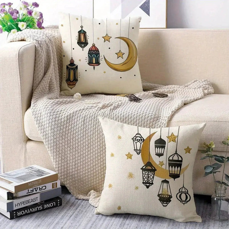 Pillowcase - Vintage Cotton Star Print by House Of Avana