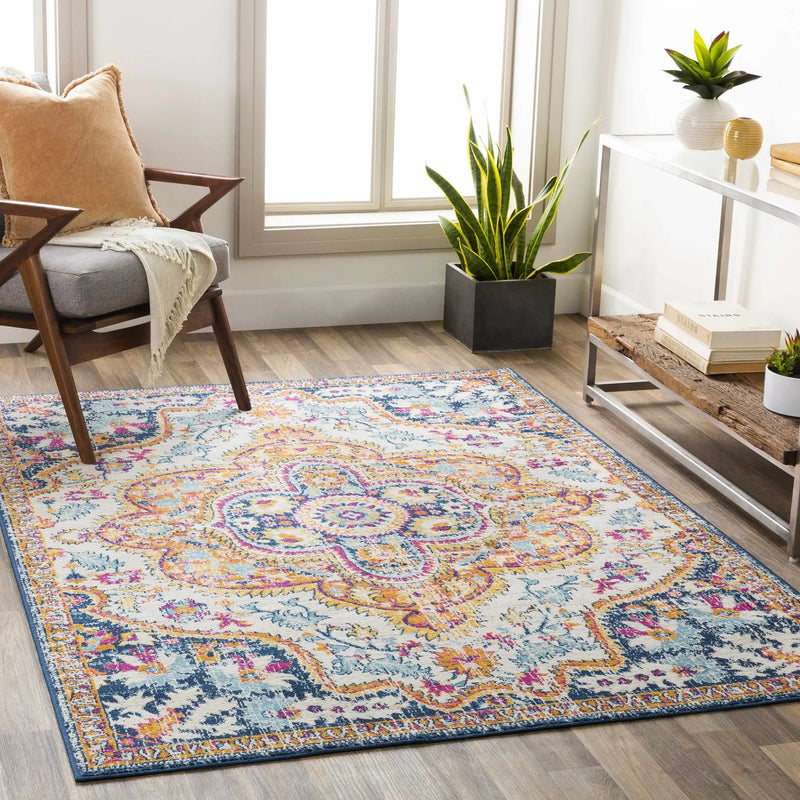 Pimperne Traditional Medallion Area Rug - Clearance by Boutique Rugs