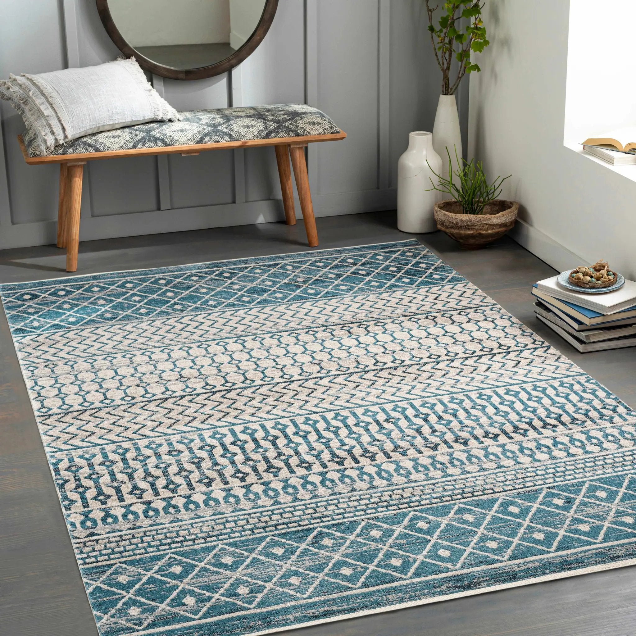 Pinamopoan Washable Area Rug - Clearance by Boutique Rugs