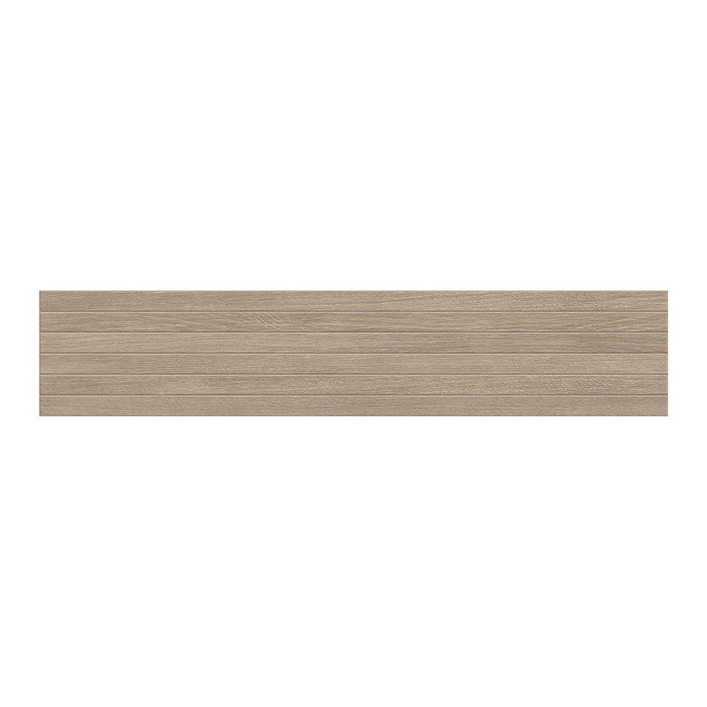Pigna Matte Groove Wood Look Porcelain Mosaics 8x40 Porcelain Matte 8x48 Mosaics