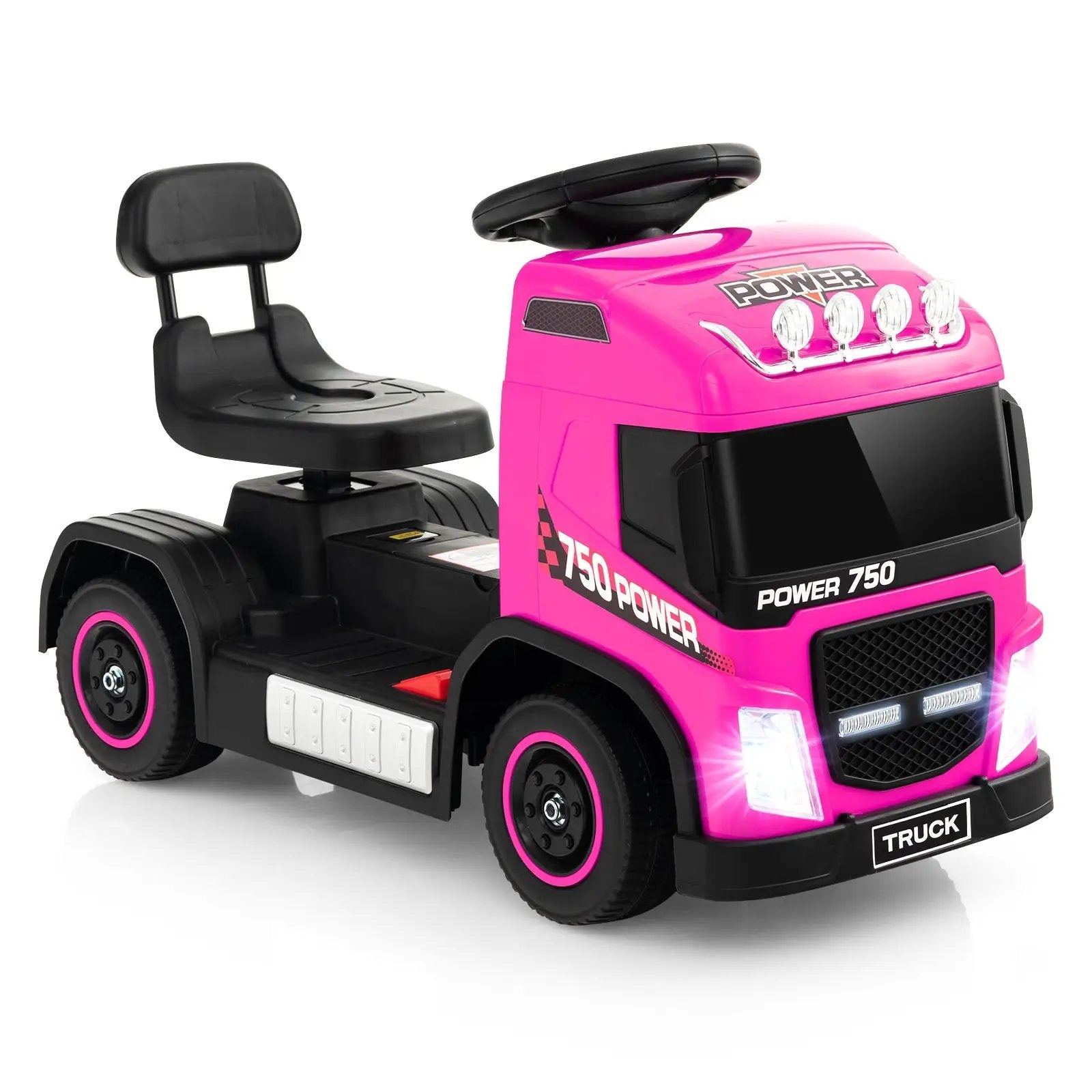 6V Kids Electric Ride-on Truck with Height Adjustable Seat by DirectDeals