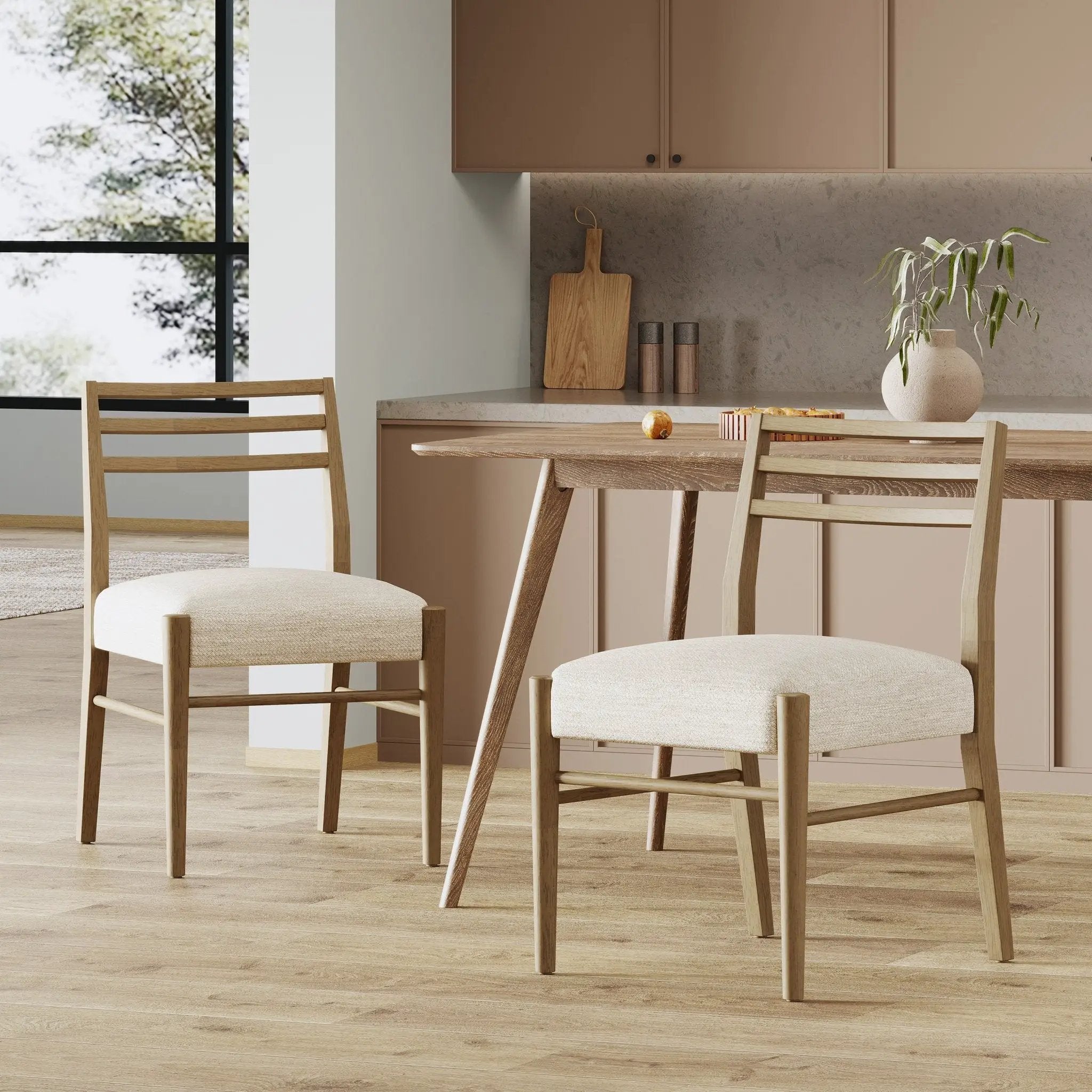 Pinnacle Dining Chair Set of 2 by HouseOfZazla