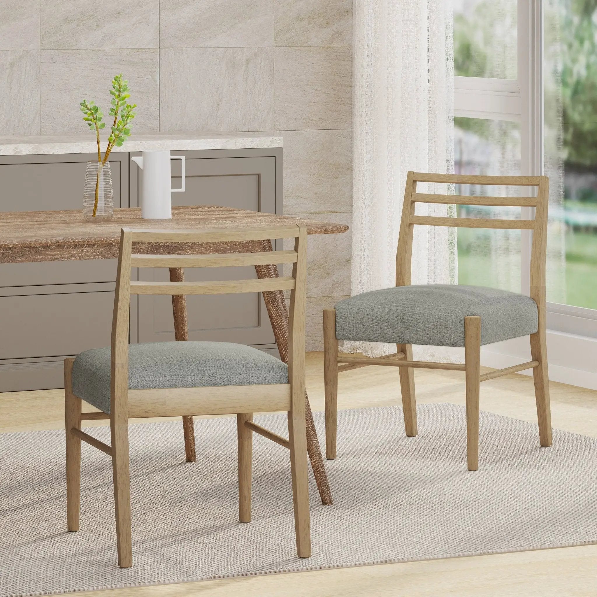 Pinnacle Dining Chair Set of 2 by HouseOfZazla
