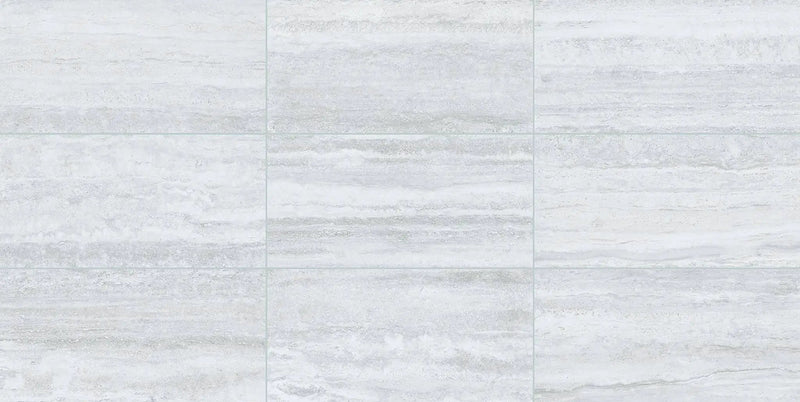 Pisa Silver Mosaic A Travertine Look Porcelain Mosaics 12x12 by landmarkceramics