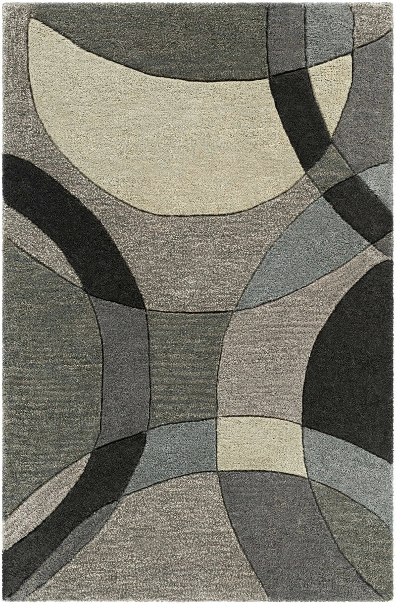 Rilton Gray Wool Carpet by Boutique Rugs