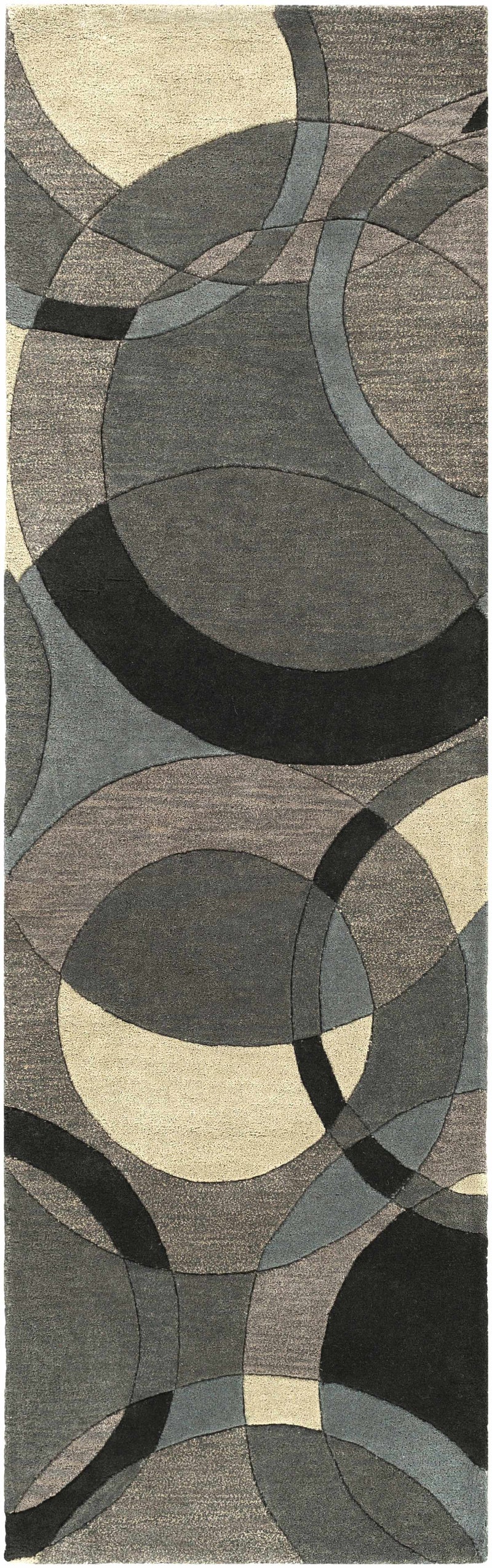 Rilton Gray Wool Carpet by Boutique Rugs