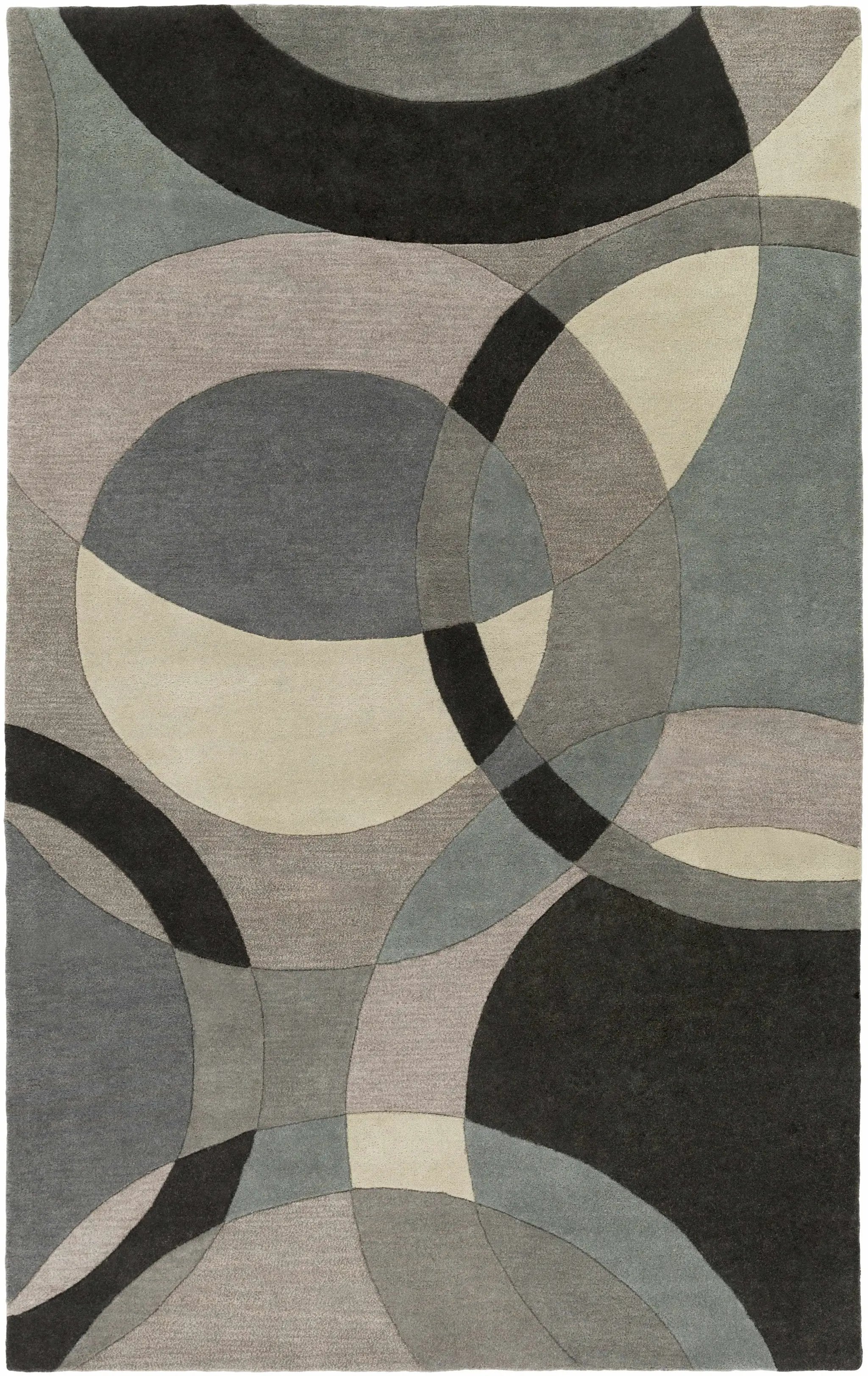 Rilton Gray Wool Carpet by Boutique Rugs
