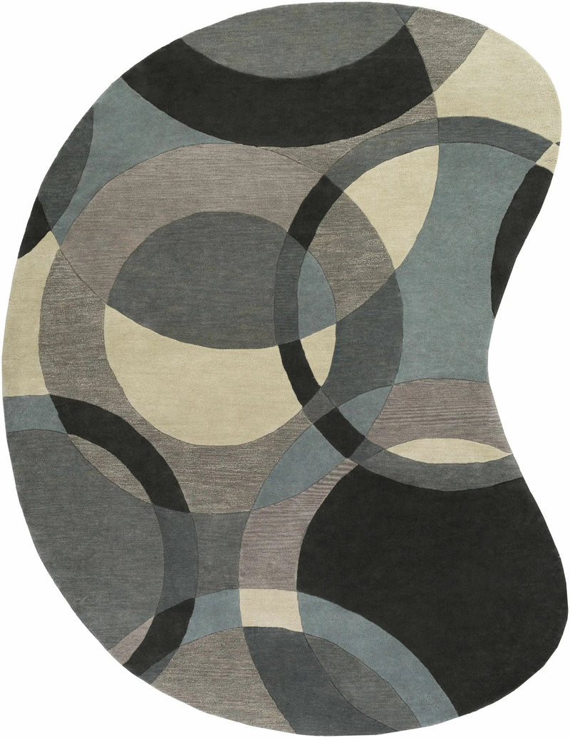 Rilton Gray Wool Carpet by Boutique Rugs