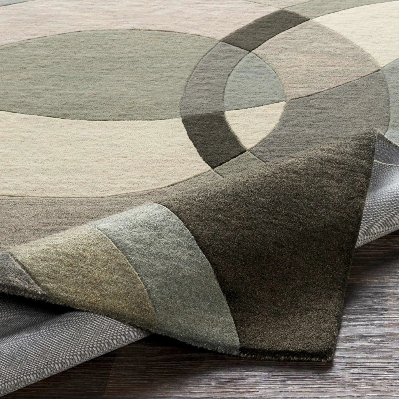 Rilton Gray Wool Carpet by Boutique Rugs