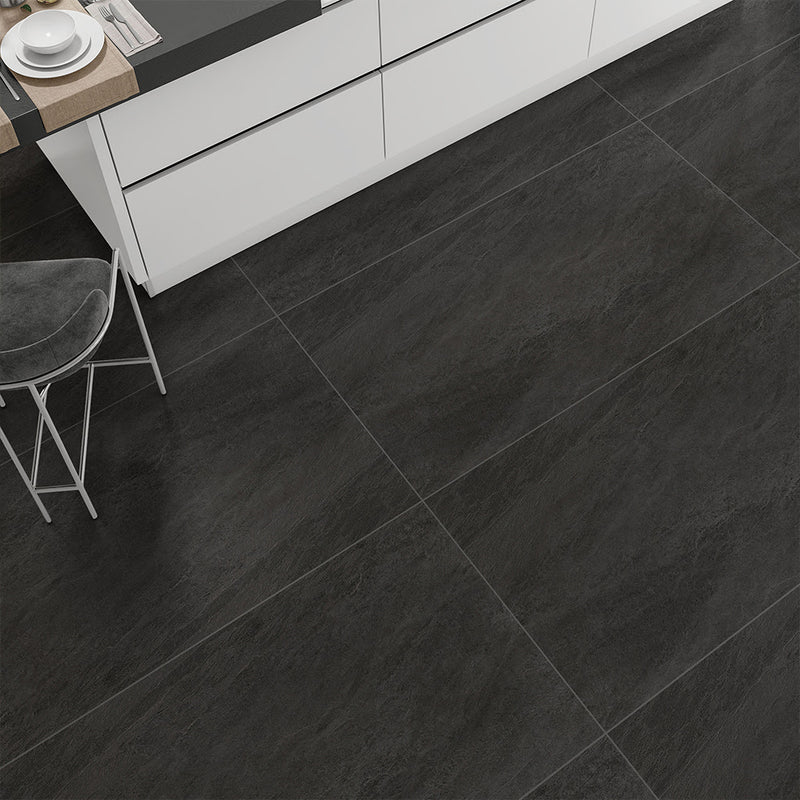 Pizarra Natural Slate Look Porcelain Tiles 12x24 Porcelain Natural 12x24 Tiles — 2