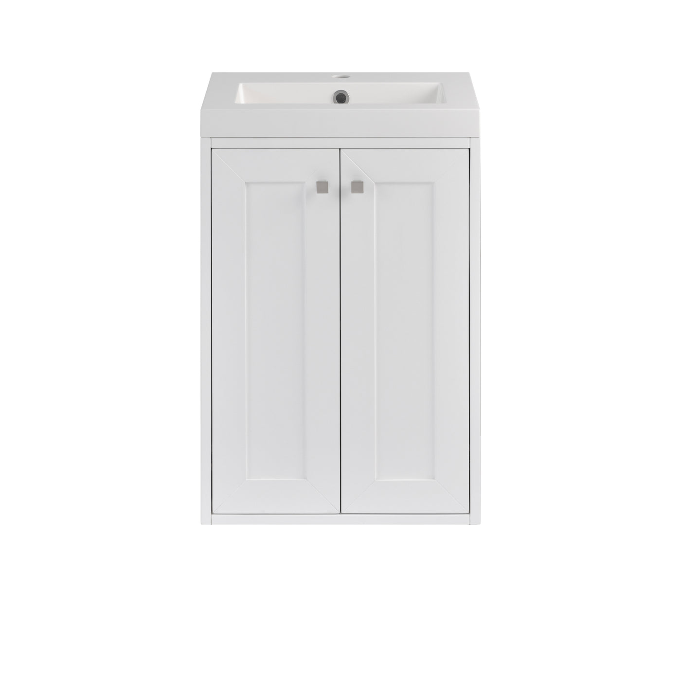 James Martin Chianti 20" Single Bathroom Vanity, Glossy White by James Martin