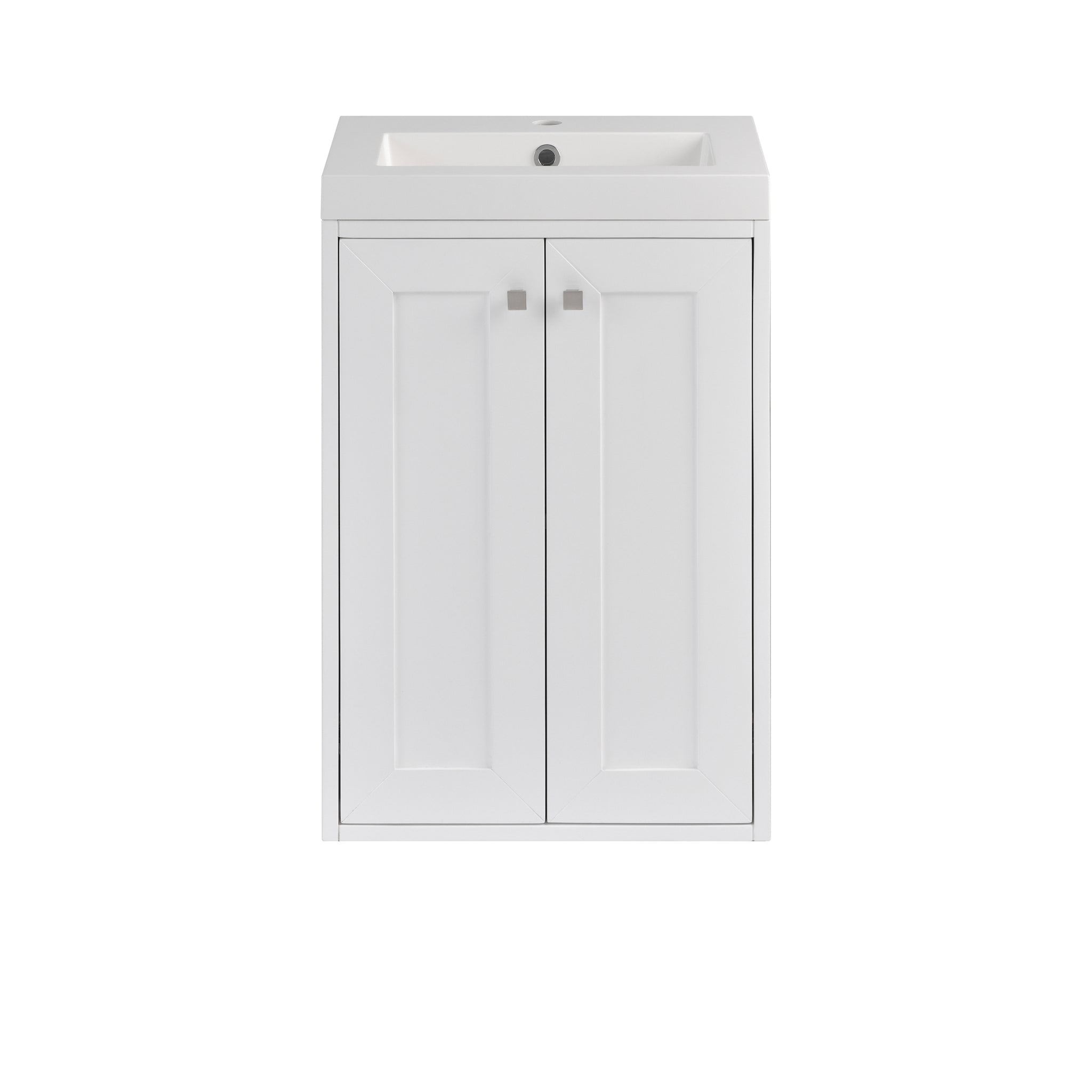 James Martin Chianti 20" Single Bathroom Vanity, Glossy White by James Martin