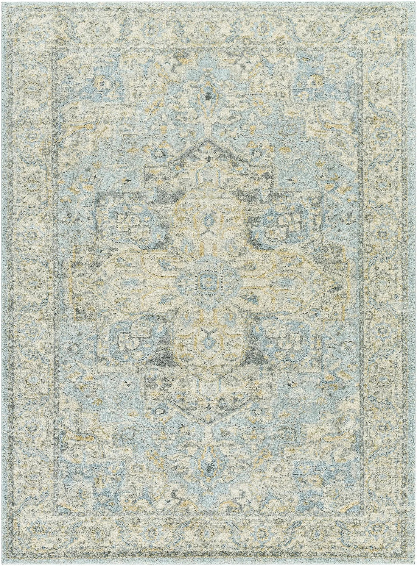 Akshay Beige Thick Luxe Area Rug by Boutique Rugs