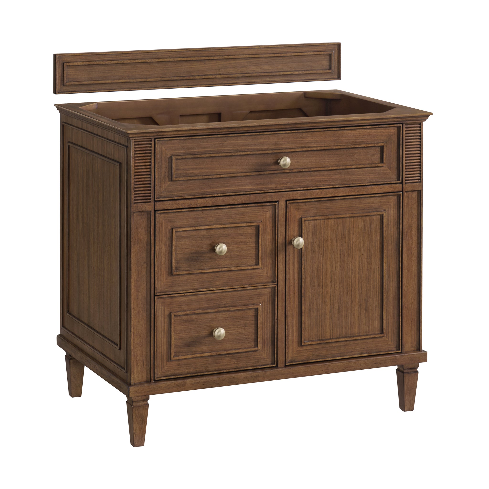 James Martin Lorelai 36" Single Bathroom Vanity, Mid-Century Walnut by James Martin