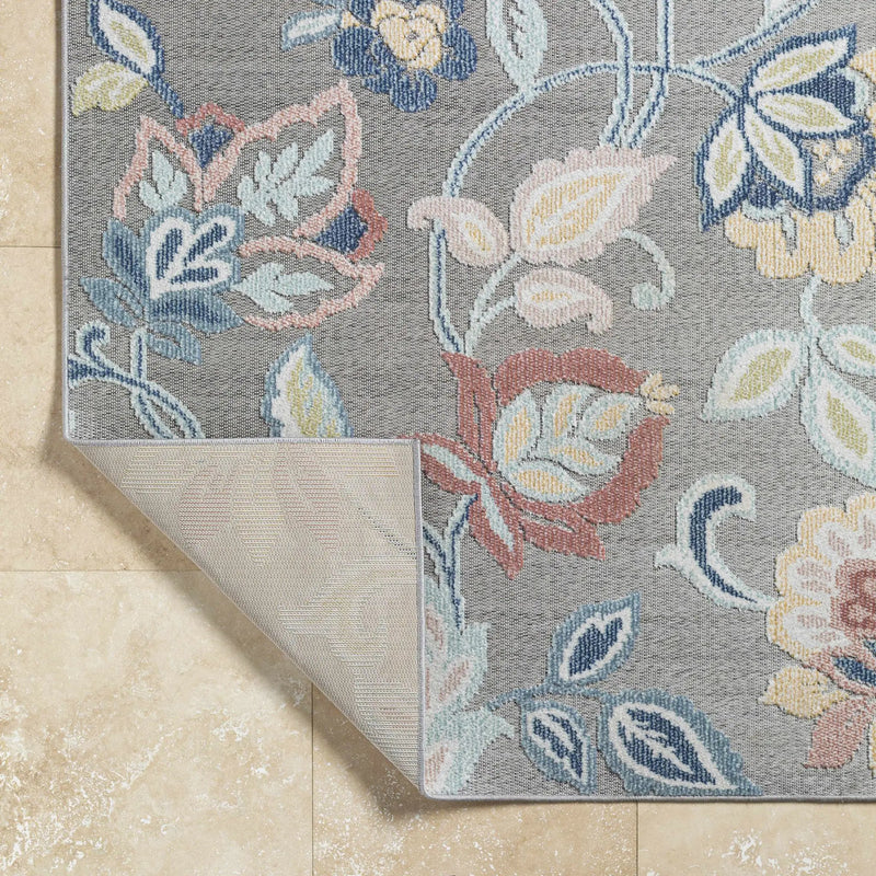 Piers Gray Outdoor Area Rug - Clearance by Boutique Rugs