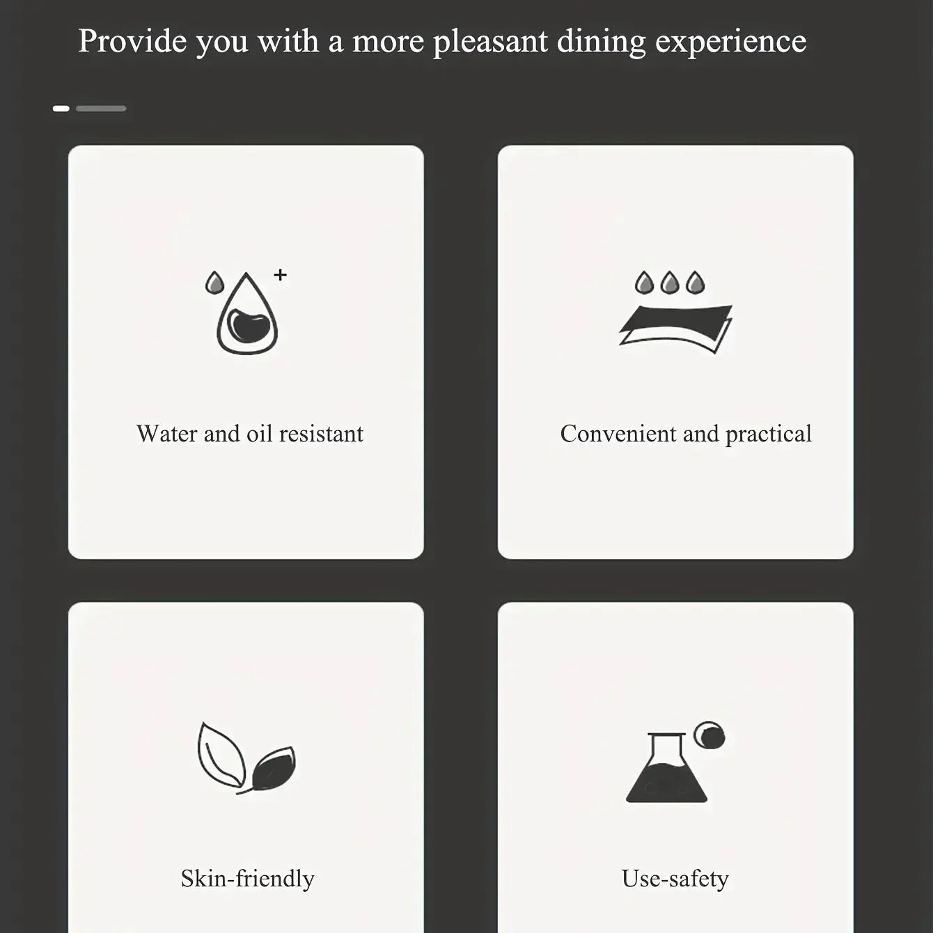 Placemat - Heat Resistant PVC Rectangle by House Of Avana