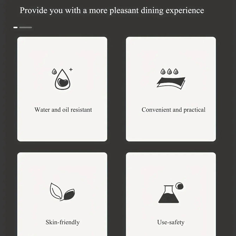 Placemat - Heat Resistant PVC Rectangle by House Of Avana