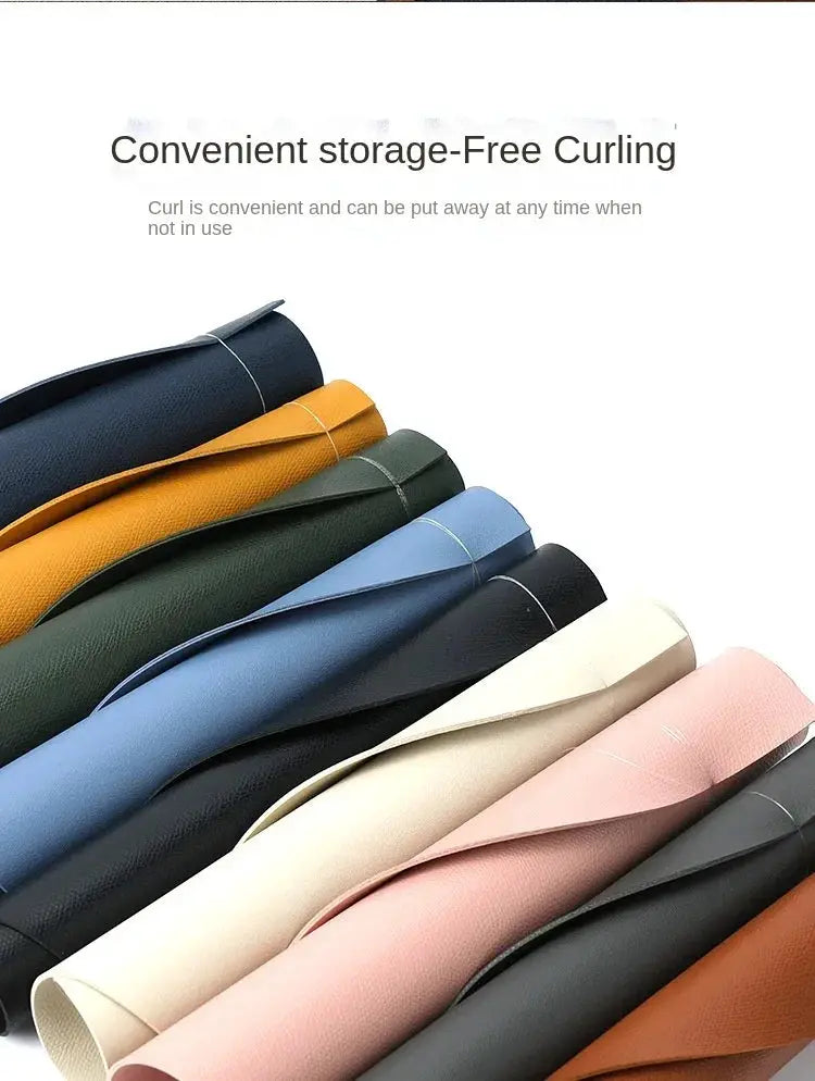 Placemat - Waterproof PU Leather Semicircle by House Of Avana