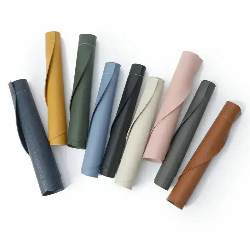 Placemat - Waterproof PU Leather Semicircle by House Of Avana