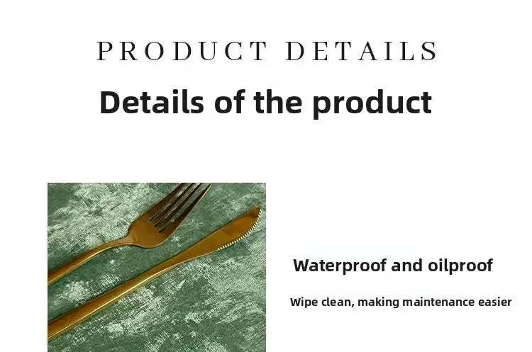 Placemats - Double-sided PU Leather Oval by House Of Avana