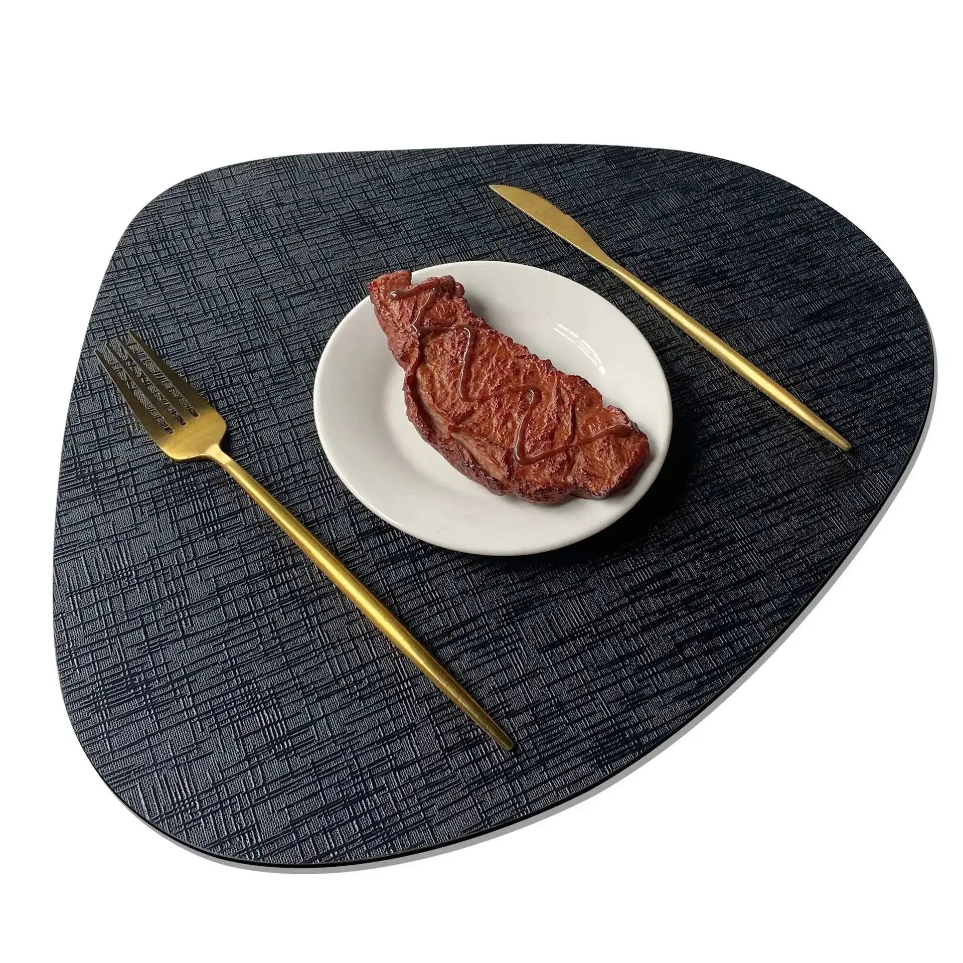Placemats - Waterproof Metal PVC Non Slip by House Of Avana