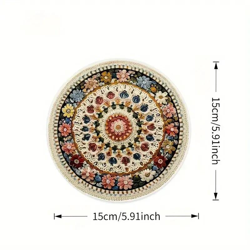 Placemats - Woven Wood Round by House Of Avana