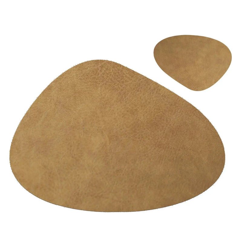 Placemats - Wrinkle Free Faux Leather Nordic by House Of Avana