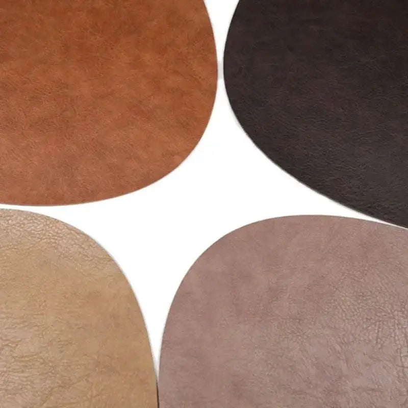 Placemats - Wrinkle Free Faux Leather Nordic by House Of Avana