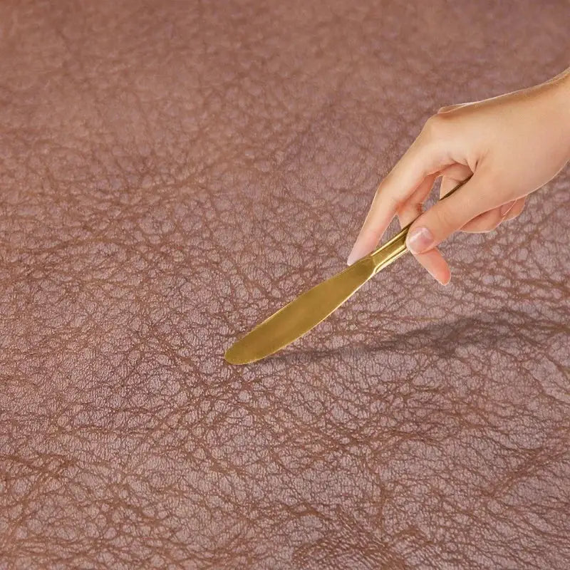 Placemats - Wrinkle Free Faux Leather Nordic by House Of Avana