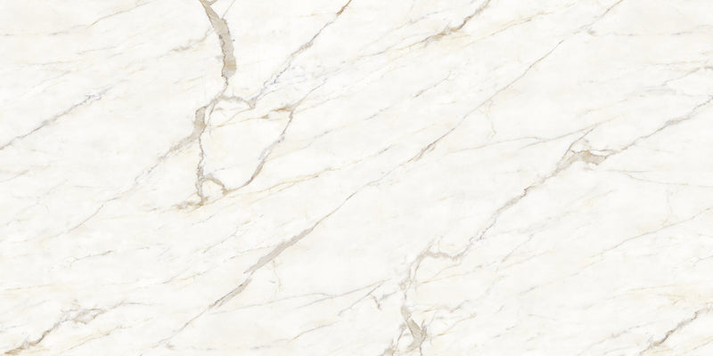 Plane 2.0 Calacatta Oro Natural Marble Look Porcelain Slab 60x120 6mm close up