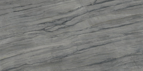 Plane 2.0 Grey Storm Polished Marble Look Porcelain Slab 60x120 6mm