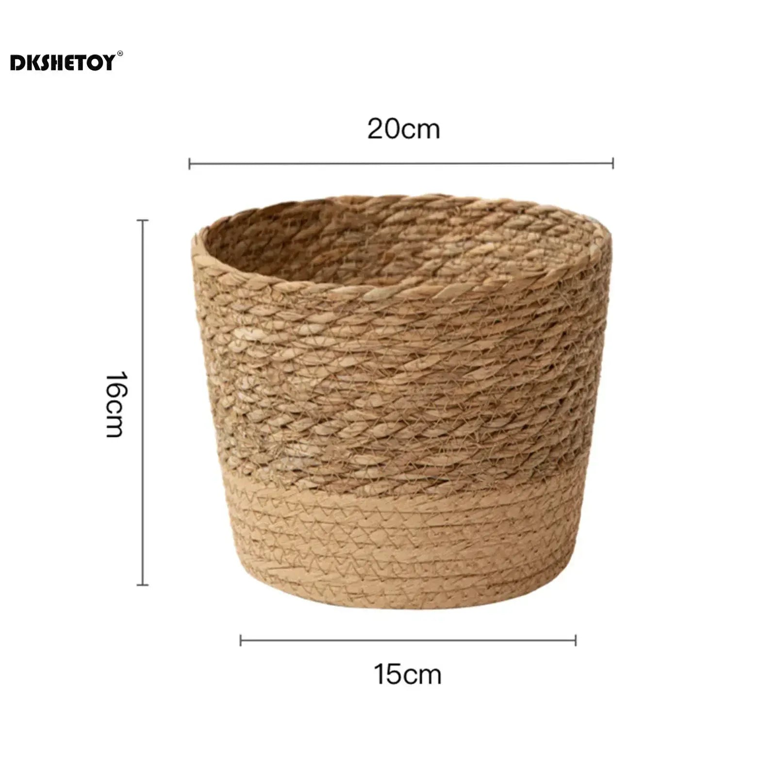 Planter - Woven Seaweed Large by House Of Avana