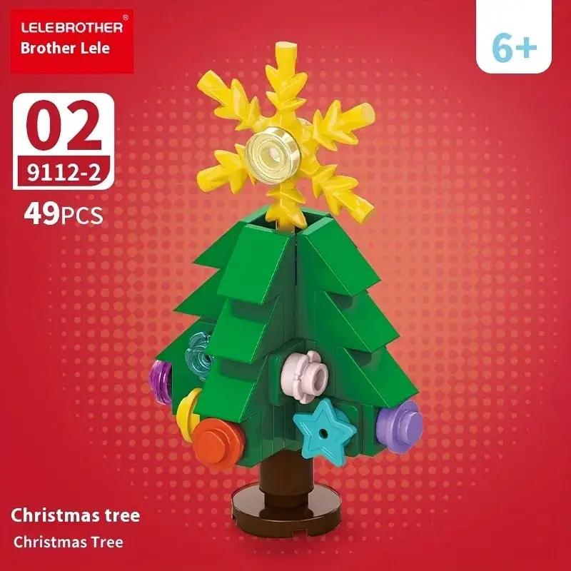 Plastic Christmas Building Blocks Set, 10-in-1 Mini Models with 352pcs by House Of Avana