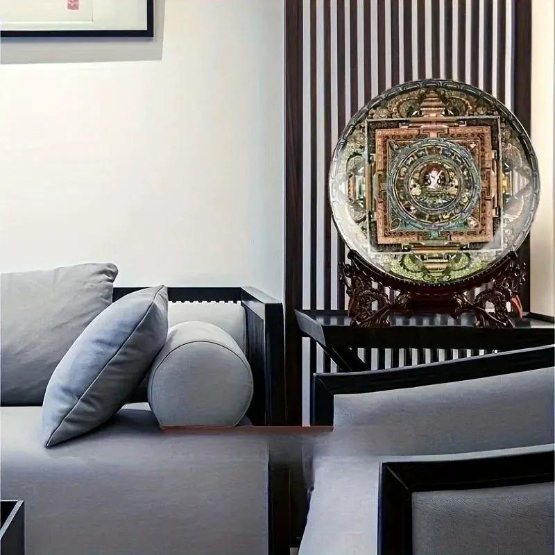 Plate - Ceramic Western Bodhisattva Tray by House Of Avana