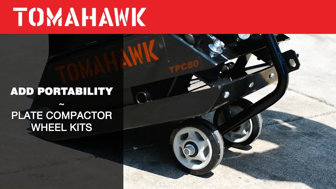 5.5 HP Honda Vibratory Plate Compactor Tamper for Ground, Gravel, Dirt, Asphalt, Compaction by Tomahawk Power