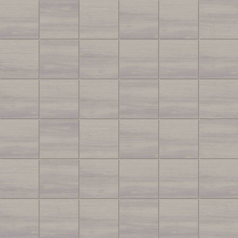 Washington Platinum Mosaic A Travertine Look Porcelain Mosaics 12x12 by landmarkceramics