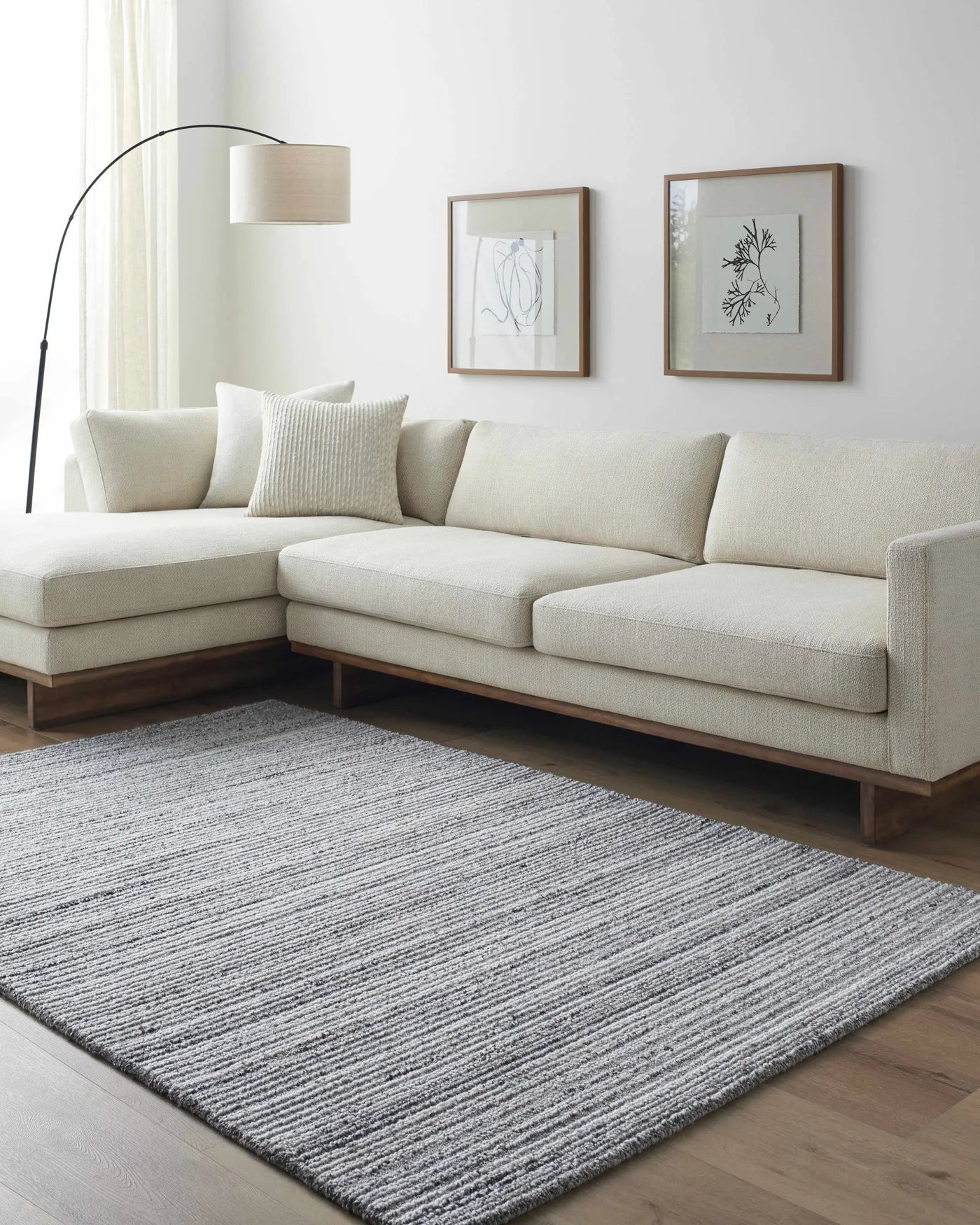 Palti Charcoal Area Rug - Clearance by Boutique Rugs
