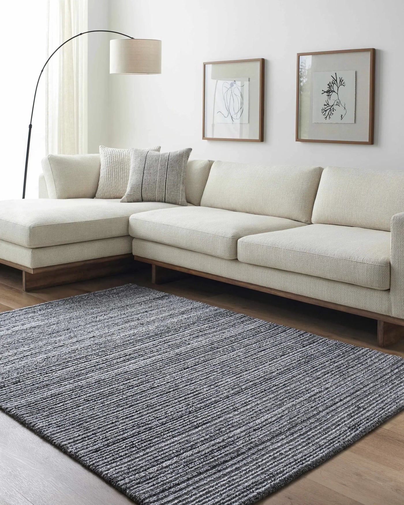 Palti Light Gray Area Rug - Clearance by Boutique Rugs