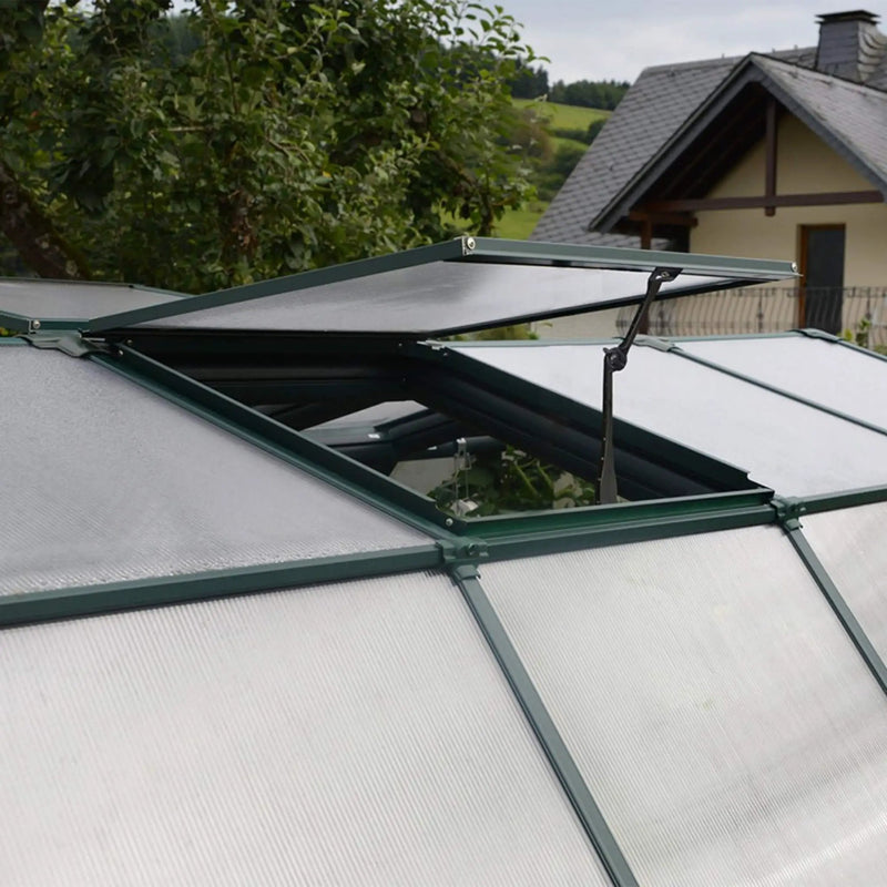 [08X20FT] Extra-Large Barn-Style Weatherproof Walk-In Greenhouse With Roof Vents (SAK85716) by SAKSBY WHOLESALE