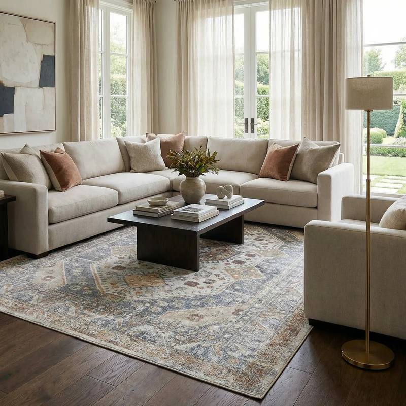 Afya Boutique Washable Rug by Boutique Rugs