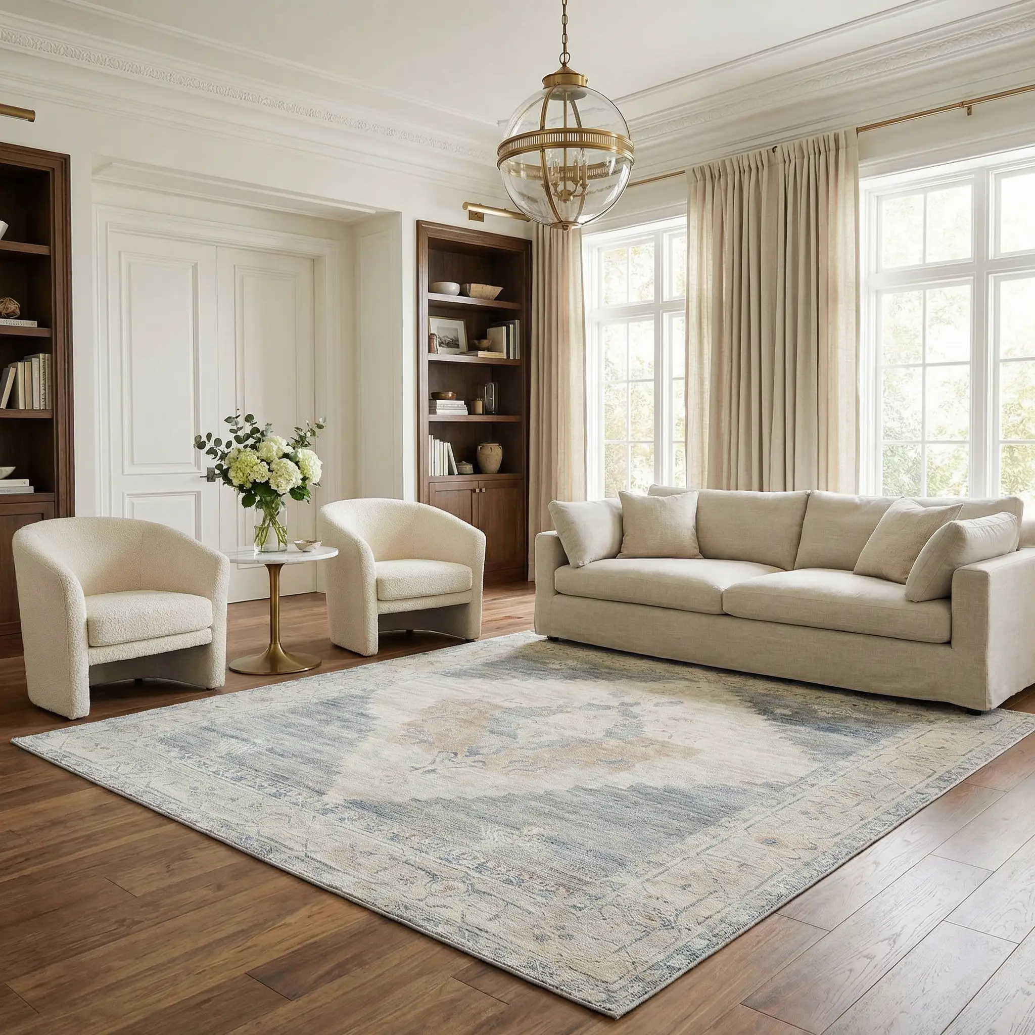 Luca Machine Woven Becki Owens x LIVABLISS BONC-2300 Area Rug by Boutique Rugs