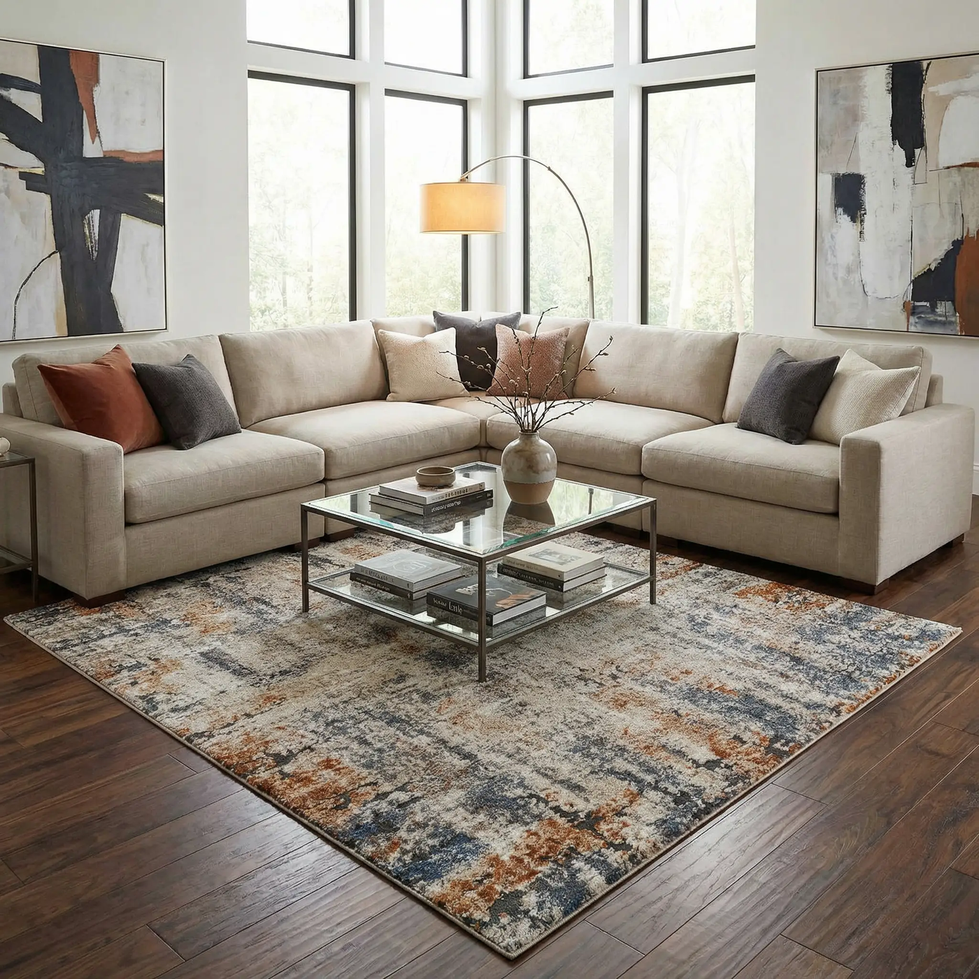 Cashi Thick Luxe Rug by Boutique Rugs