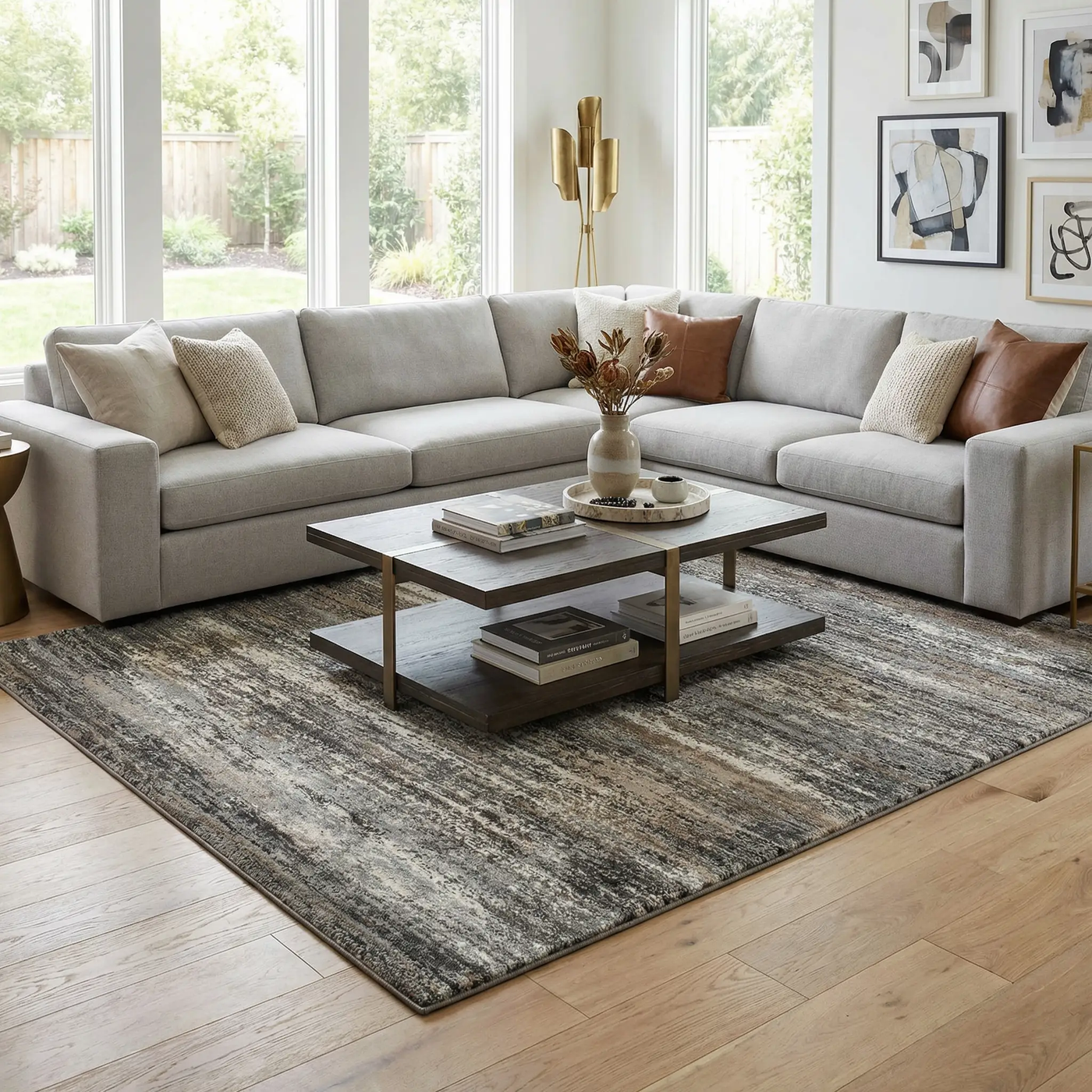 Tigaon Luxe Thick Area Rug by Boutique Rugs