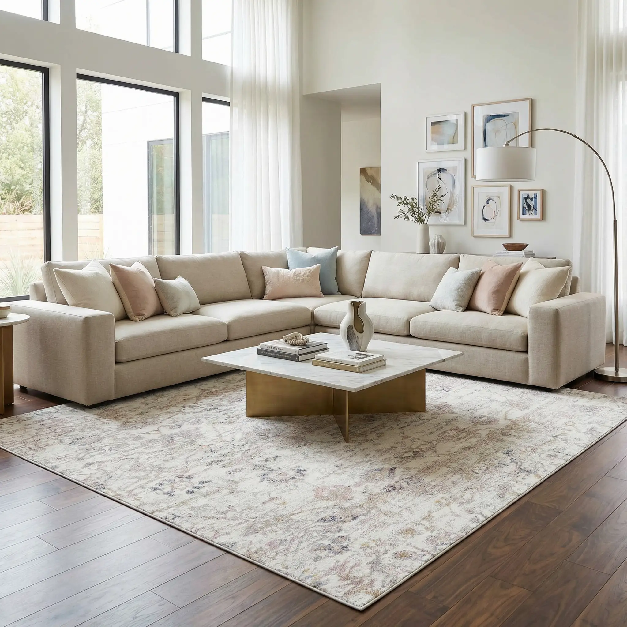 Azula Washable Rug by Boutique Rugs
