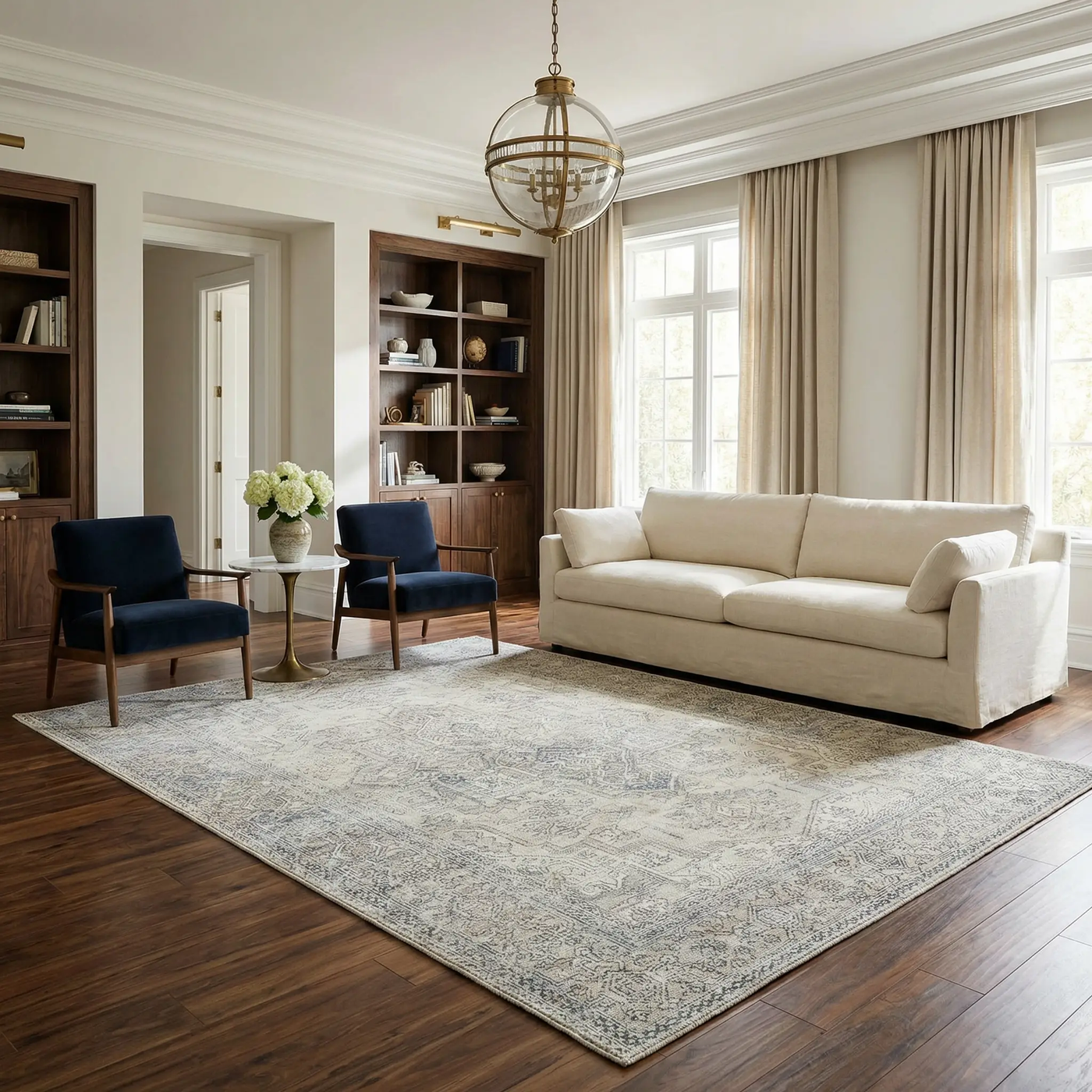 Margot Machine Woven Becki Owens x LIVABLISS BOSC-2300 Area Rug by Boutique Rugs