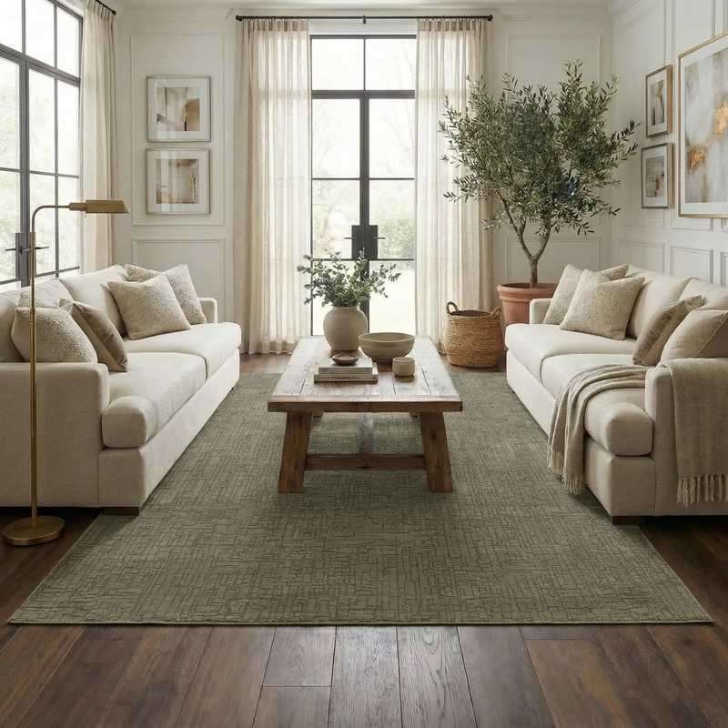 Leanna Green Washable Area Rug by Boutique Rugs