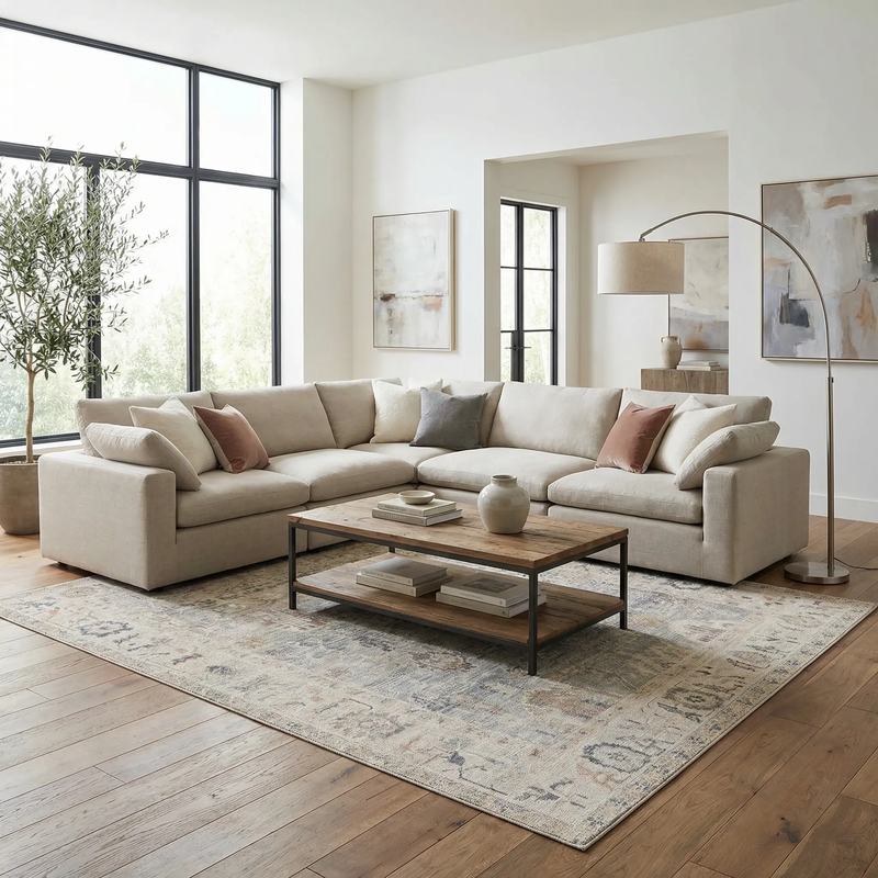 Marlene Machine Woven Becki Owens x LIVABLISS BOMN-2306 Area Rug by Boutique Rugs