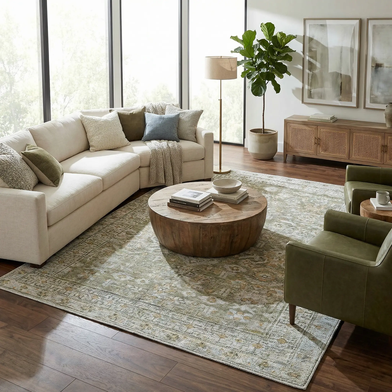 Darling Machine Woven Becki Owens x LIVABLISS BODA-2301 Washable Area Rug by Boutique Rugs